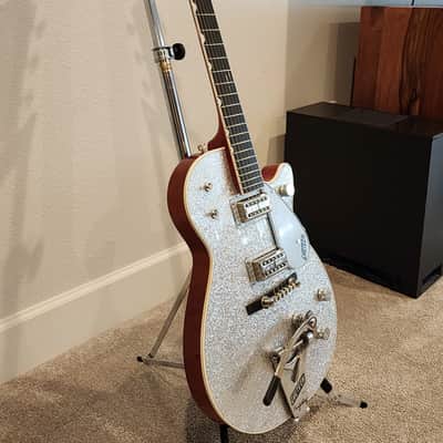 Gretsch G6129T Silver Sparkle Jet guitar image 9