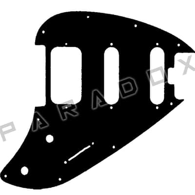 Custom Pickguard For 2014 - 2015 Made in America Music Man Silhouette Special HSS - Matte Black .090" image 1