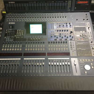 Yamaha DM2000 Mixer + 3 Yamaha AD8HR Input Expanders / Includes Cables and Meter Bridge image 1