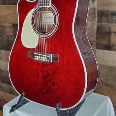 Takamine John Jorgenson JJ325SRC-12 String Left Handed Acoustic/Electric Gloss Red, Free Ship, 774 image 3