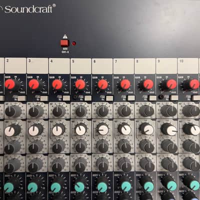 Soundcraft FX16ii 16-Channel Mixer with Lexicon Effects Processor 2010s - Blue image 3