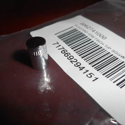 Genuine Gretsch Switch Tip For Electromatic Solid Body, CHROME, 006-2741-000