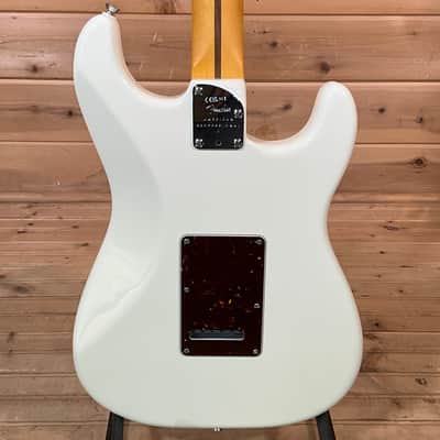 Fender American Professional II Stratocaster Left Handed Electric Guitar - Olympic White image 4