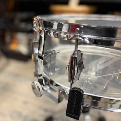 Fibes 5x14" Snare Drum 1970s - Clear Acrylic image 6