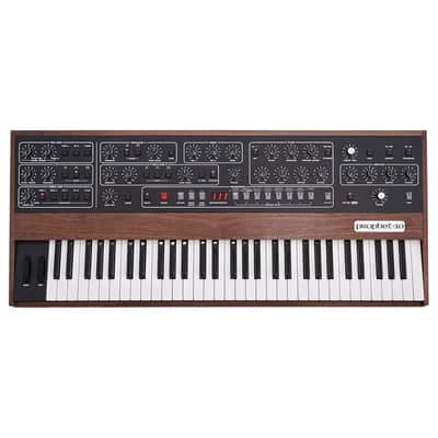 Sequential Prophet-10 Ten-Voice Analog Poly Synthesizer with Knob-Per-Function Front Panel and 40-Program Sound Set image 1
