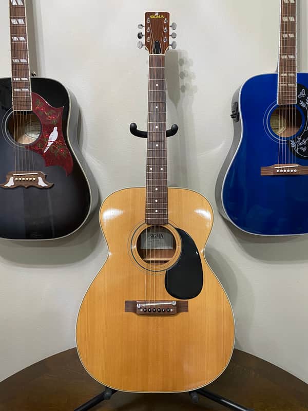 Martin Sigma GCS-6 Vintage Japan Acoustic Guitar 1970’s Grand Concert New Strings image 1