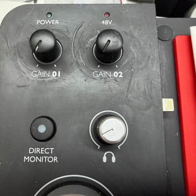 Focusrite iTrack Dock Mobile iPad Recording Interface 2010s - Black/Red image 11
