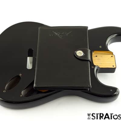 Fender USA Custom Shop 58 C/R Strat Relic BODY Stratocaster Aged Black image 2