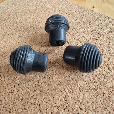 Sonor NOS Rubber feet for Cymbal / Snare stands ~2000 - Black image 4
