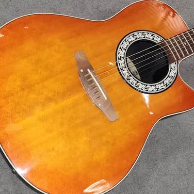 Ovation 1761 Standard Balladeer 1995 - ish - honey burst image 2