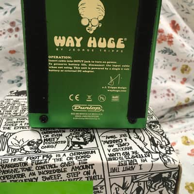 Way Huge WHE401 Swollen Pickle MkII Jumbo Fuzz 2010 - 2019 Green image 7