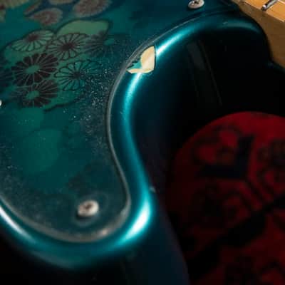 2012 Fender TL69-SPL JBL, 30th Anniversary, '69 Telecaster, Japanese Blue Floral Paisley image 10