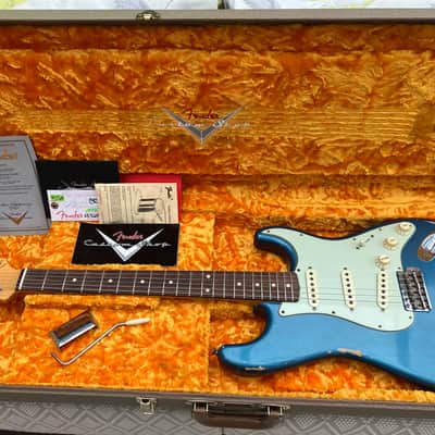 Fender Custom Shop '61 Stratocaster Relic - Lake Placid image 17