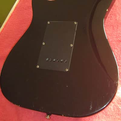 Washburn GWL Strat style electric guitar 2000's? - Gloss Black image 21