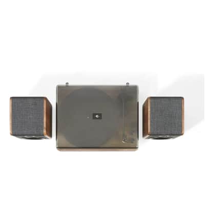 Crosley Nocturne 2-Speed Record Player With Speakers - Charcoal-NEW image 12