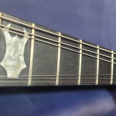 B.C. Rich Junior V Electric Guitar w/Flying V Hardshell Case (Satin Black) image 3