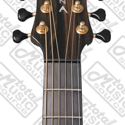 Luna Guitars Artist Nouveau Acoustic-Electric Guitar, ART NOUVEAU image 6