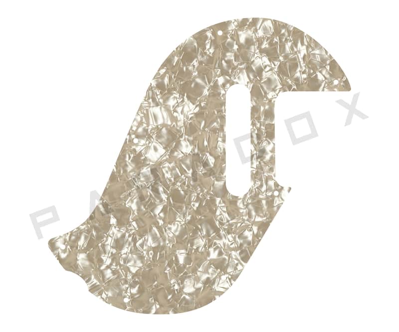 Custom Pickguard For 2024 Made in America Fender Raphael Saadiq Telecaster - Aged White Pearl/White/Black/White .090" image 1