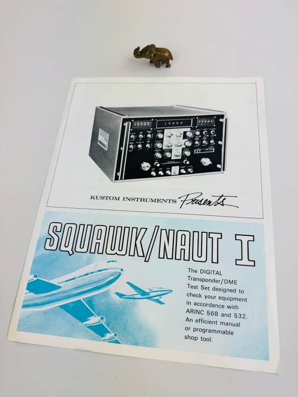 Kustom Vintage Instruments Squawk/Naut I Brochure 1976 image 1