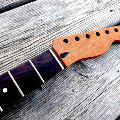Telecaster neck, mahogany image 1