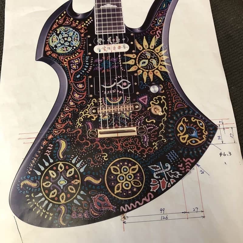 🪷HIDE Mockingbird 🪷 Fernandes MG 120X 450X 煙花 Luminous Glow