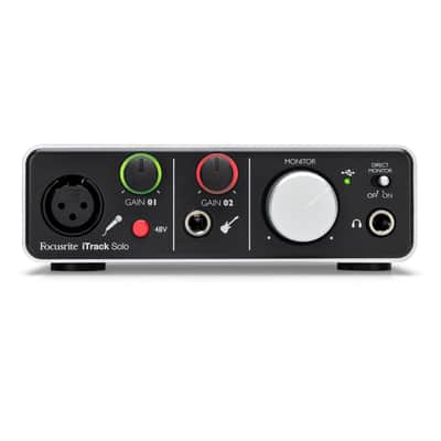 Focusrite iTrack Solo (Lightning) - USB Audio Interface for iPad, Mac, PC image 2