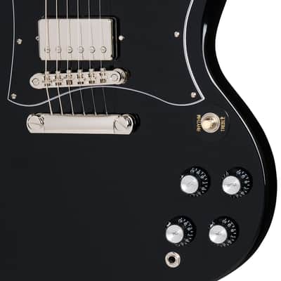 Epiphone SG Standard Guitar w/ Premium Gig Bag - Ebony image 4