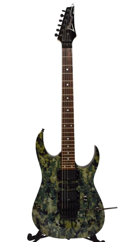 Ibanez RG Series RG370DXGP4 Limited Edition Digital Camo Electric Guitar image 1