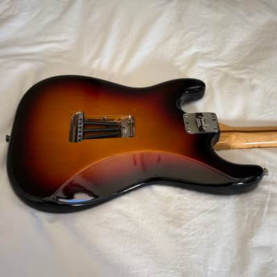2015 Fender American Standard Stratocaster 3-Color Sunburst - Free Pro Setup image 8