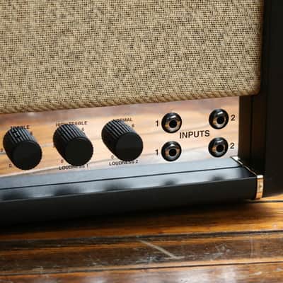 Marshall JTM45 O/S Offset Limited Edition 45-Watt 4x12" Guitar Amp Half Stack 2004 - Black / Beige image 5