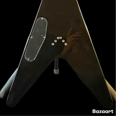 Epiphone Dave Mustaine Signature Flying V Custom 2023-Black Metallic-Mint image 9