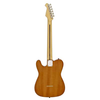 Aria Modern Classic Semi Hollow Tele Style Natural image 2