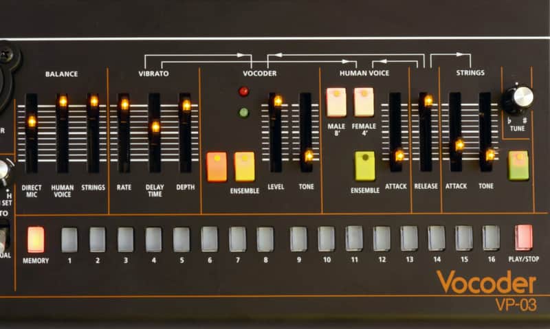 Roland VP-03 Boutique Series Vocoder Plus Synthesizer Module vp03 image 1