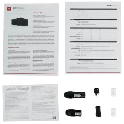 JBL SRX910LA Dual 10" 2-Way Powered Line Array Column Speaker+Amp Rain Cover image 2