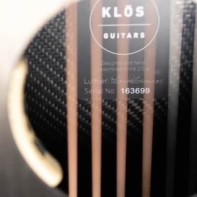 KLOS Carbon Timber Grand Cutaway Mini DAE Acoustic/Electric Guitar - Side Soundport - LR Baggs Anthem with Gig Bag image 15
