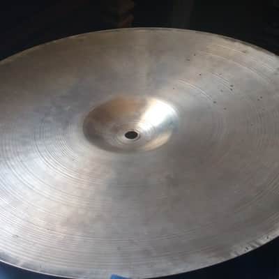 ZILDJIAN VINTAGE Avedis 15" LIGHT Hi Hat Cymbal 50S SMALL STAMP  935 G Sounds Great !!! image 2