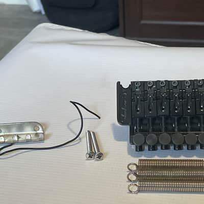 1990's Jackson Performer Guitars JT-500 Licensed Floyd Rose Tremolo Guitar Bridge Vibrato Brass Block