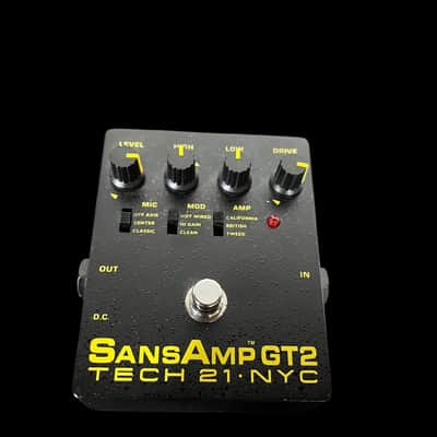 Tech 21 SansAmp GT2 Tube Amp Emulation Pedal | Reverb