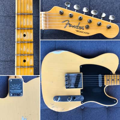 Fender Custom Shop Limited Edition 70th Anniversary Broadcaster Relic 2020 - Aged Nocaster Blonde image 2