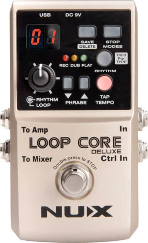 NUX Loop Core Deluxe Looper Effects Pedal image 1