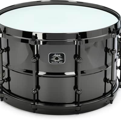 Ludwig Universal Black Brass Snare Drum - 8 inches x 14 inches  Black Nickel image 1