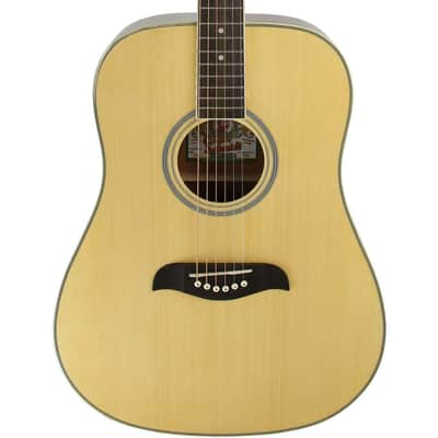 Oscar Schmidt ODN Dreadnought Acoustic Guitar, Natural image 2