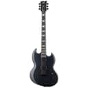 ESP LTD Viper-1000 Baritone Electric Guitar Black Satin 1000B 1000 B - B-STOCK - KOREA