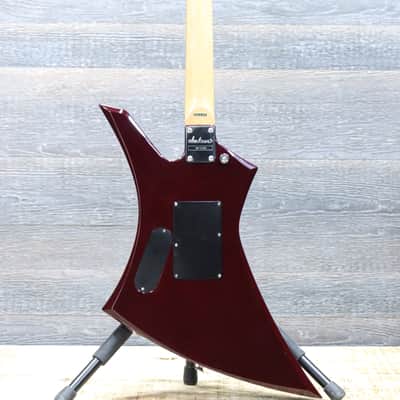 Jackson Kelly KE3 Pro Series Transparent Red Flame Maple Top Electric Guitar w/Bag image 3