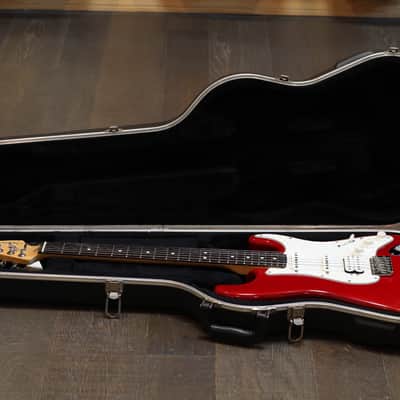 2002 Fender Highway 1 Stratocaster HSS Electric Guitar Transparent Dakota Red + OHSC image 21