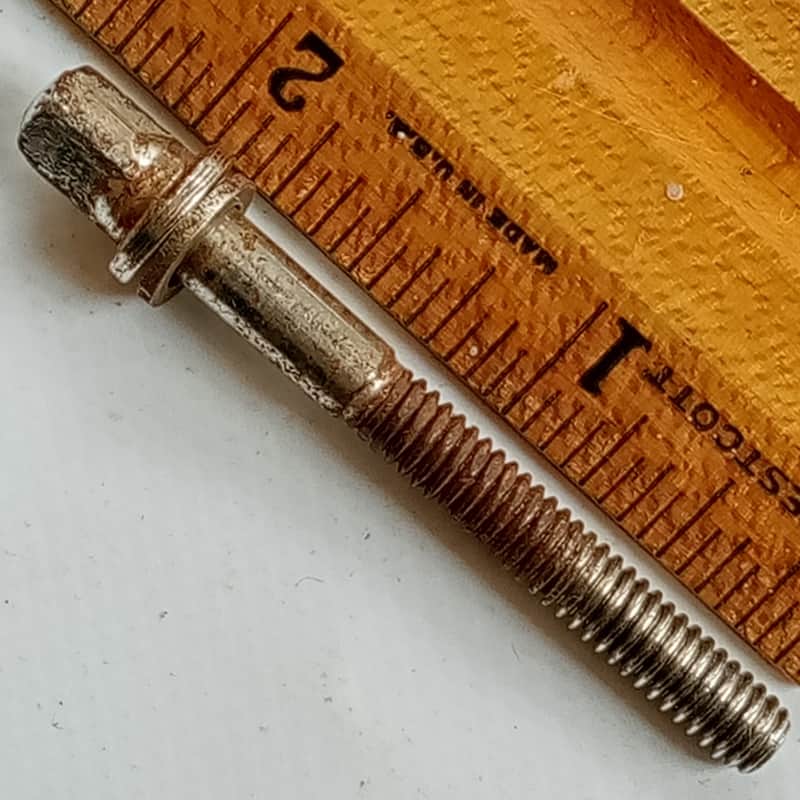 Ludwig 1 7/8"Nickel T-Rod 60s Snare/Tom Drum 12-24 Tension Vintage Super Classic image 1