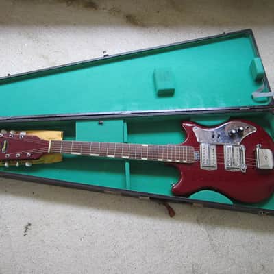 Teisco / Crown MJ-2 1964 Red image 17