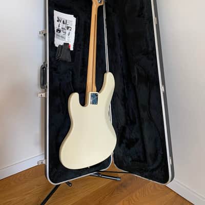 Fender American Jazz Bass USA Olympic White 1989 / Case image 2