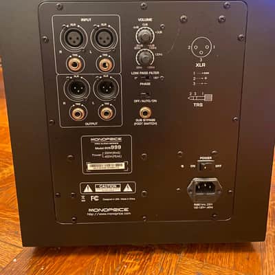 Monoprice Stage Right 10-Inch Powered Studio Subwoofer image 2