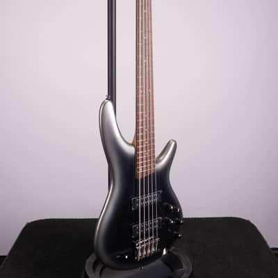 Ibanez SR305E 5-String Electric Bass Midnight Gray Burst image 3